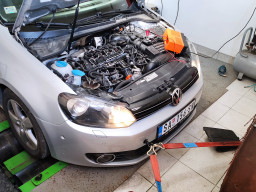 VW Golf VI Chiptuning sa dyno merenjem snage.